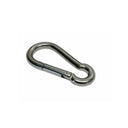 Marine T316 Stainless Steel 1/2" Carabiner Spring Snap Hook Marine 800 Lbs WLL