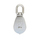 T316 Stainless Steel Single Sheave Swivel Eye Pulley Marine Hoist