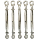 T316 Stainless Steel Closed Body Eye Eye Turnbuckle