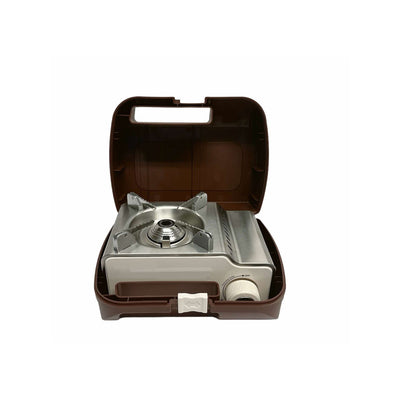 1-Burner Butane Stove,Portable Camping Stove with Carry Case 6,350 BTUs of Power