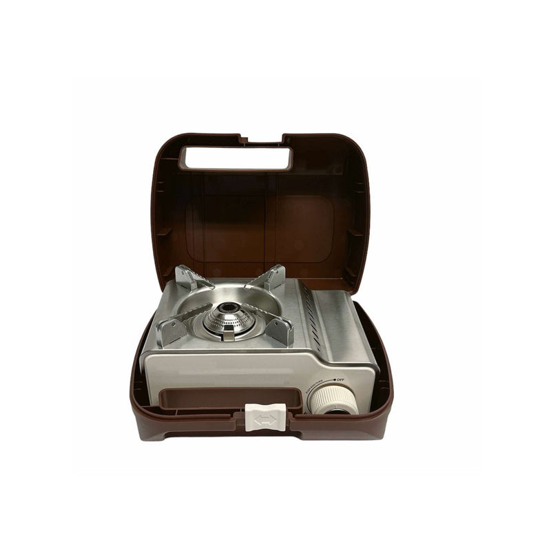 1-Burner Butane Stove,Portable Camping Stove with Carry Case 6,350 BTUs of Power