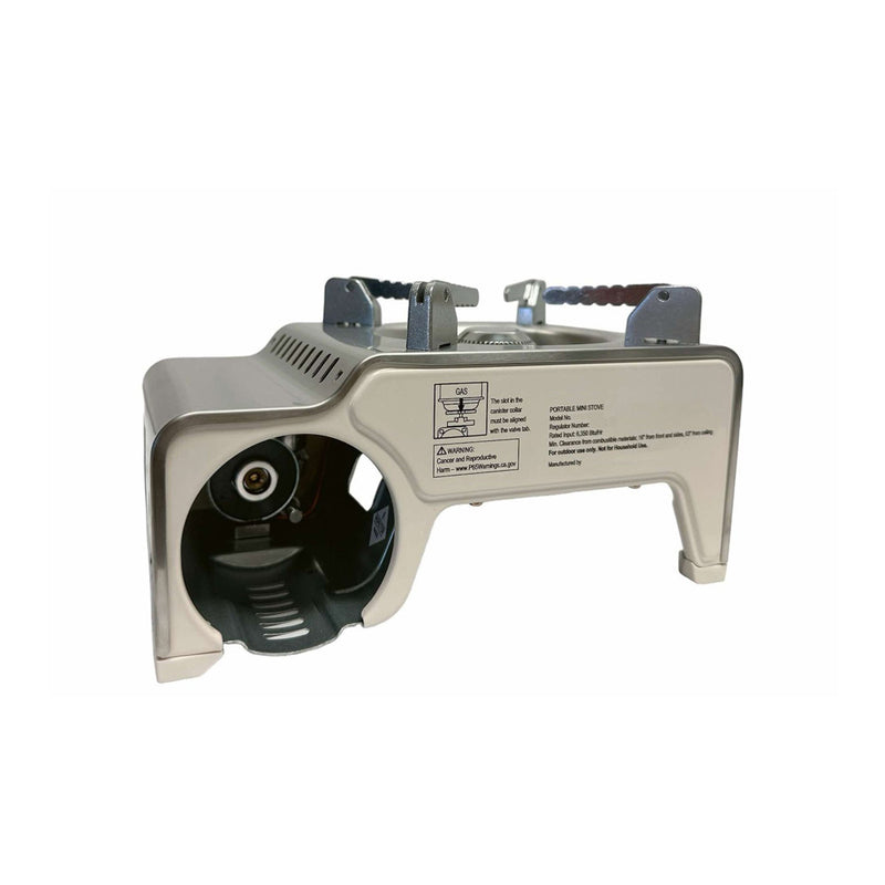 1-Burner Butane Stove,Portable Camping Stove with Carry Case 6,350 BTUs of Power