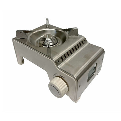 1-Burner Butane Stove,Portable Camping Stove with Carry Case 6,350 BTUs of Power