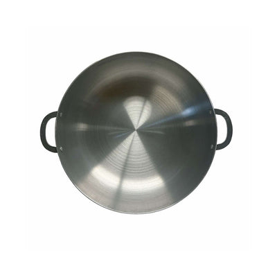 12 Qt Aluminum Caldero Stock Pot, Cooking Dutch Oven With Glass Lid,Satin Finish