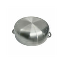 14 Qt Aluminum Caldero Stock Pot, Cooking Dutch Oven With Glass Lid,Satin Finish