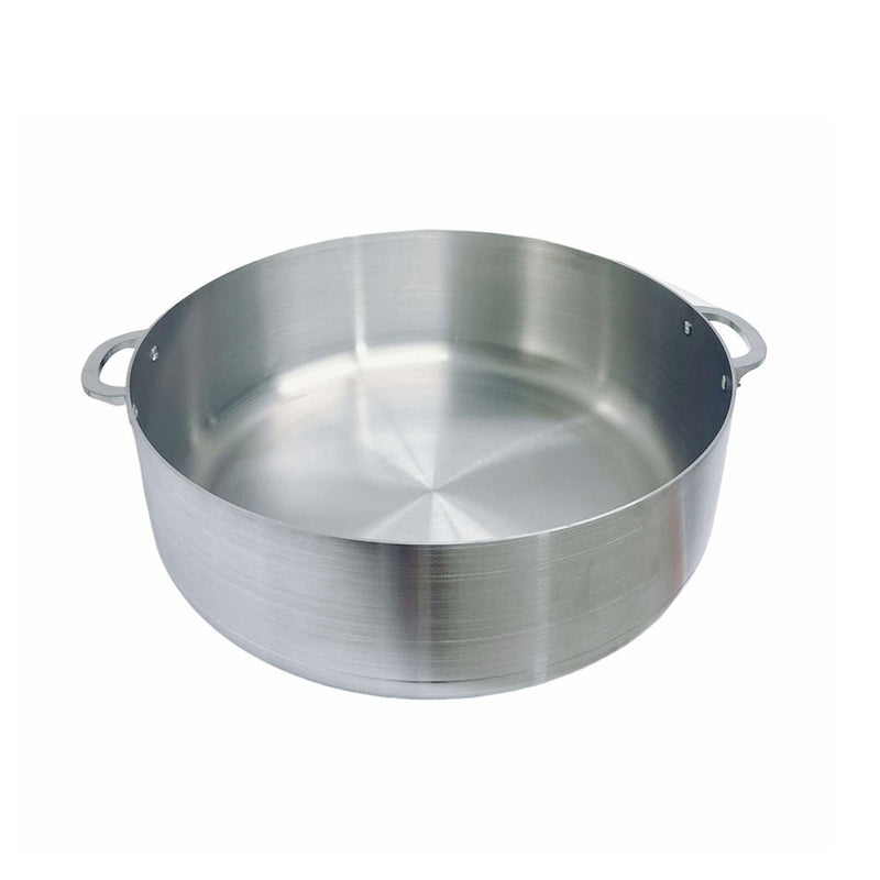 20 Qt Aluminum Caldero Stock Pot, Cooking Dutch Oven With Lid,Satin Finish