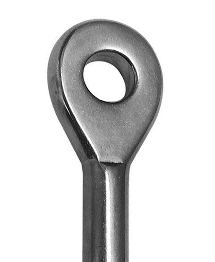 5 PC Swage Eye Terminal End For Cable Wire Rope Solid Stainless Steel 316 Grade