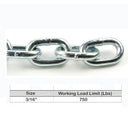 10 Ft Stainless Steel Proof Coil Chain Hoist Lift Puller