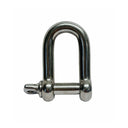 Stainless Steel D Chain Shackle with Screw Pin