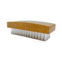 Wooden Hand Scrub Brush with Nylon Bristles, Economy Utility Cleaning Brush for Indoor & Outdoor Use