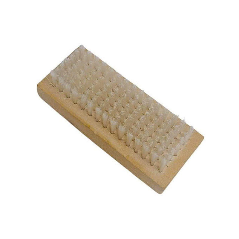 Nylon Bristle Utility Cleaning Wooden Hand Brush for Indoor and Outdoor 4 Pcs