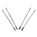 4 Pcs 6.8 Stainless Steel Seafood Forks – Crab Fork & Pick Set, Crab Leg Picks Seafood Tools for Lobster, Shellfish