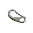 T316 Stainless Steel Gate Snap Hook, Marine Grade Carabiner Clip for Rigging, Sailing, Rope, Cable, and Outdoor Use - PACK 5