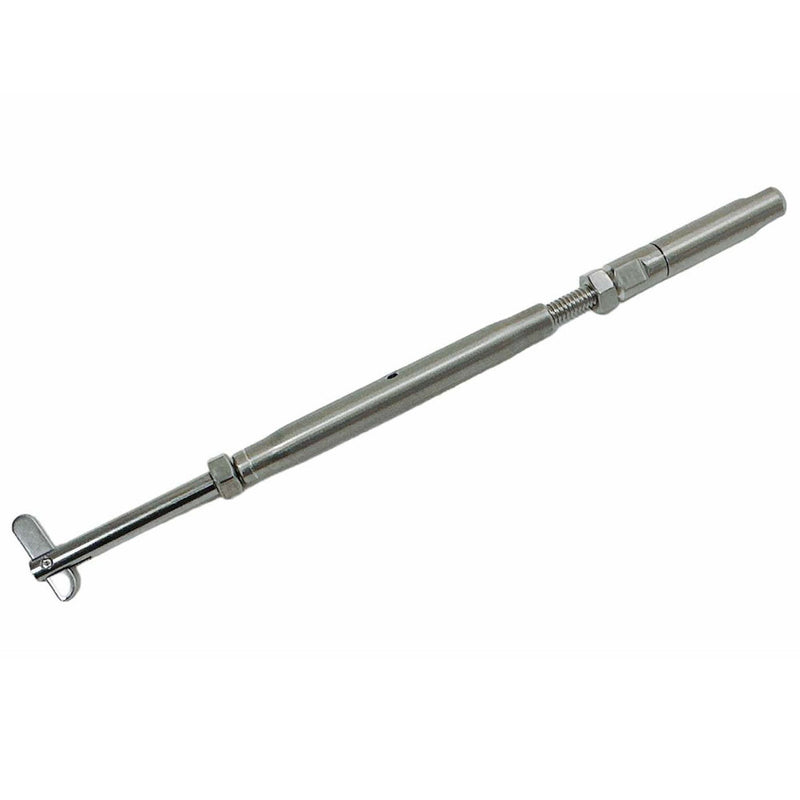 4 Pcs 3/16" Push And Go Drop Pin Turnbuckle 1/4"-20 Thread T316 Stainless Steel