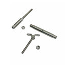 1/4" Push And Go Deck Toggle Turnbuckle 5/16"-18 Thread T316 Stainless Steel