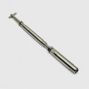 Marine T316 Stainless Steel Push And Go Drop Pin Turnbuckle 1/4"-20 Thread For 3/16" Cable Wire Rope