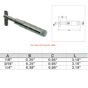 Marine Boat Push And Go Swageless Drop Pin For Cable Wire T316 Stainless Steel