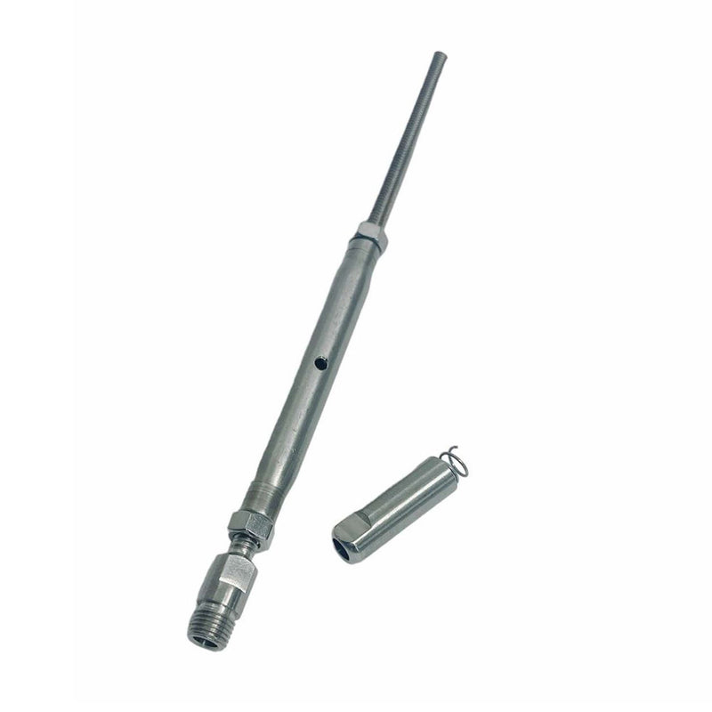Marine Push And Go Threaded Turnbuckle For Cable Wire T316 Stainless Steel