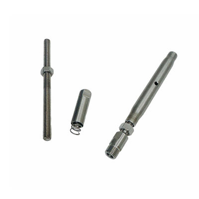 Marine Push And Go Threaded Turnbuckle For Cable Wire T316 Stainless Steel
