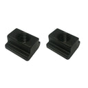 Set of 10 Pcs 7/16", 3/8" - 16 Thread T-Slot Nut Black Oxide Finish