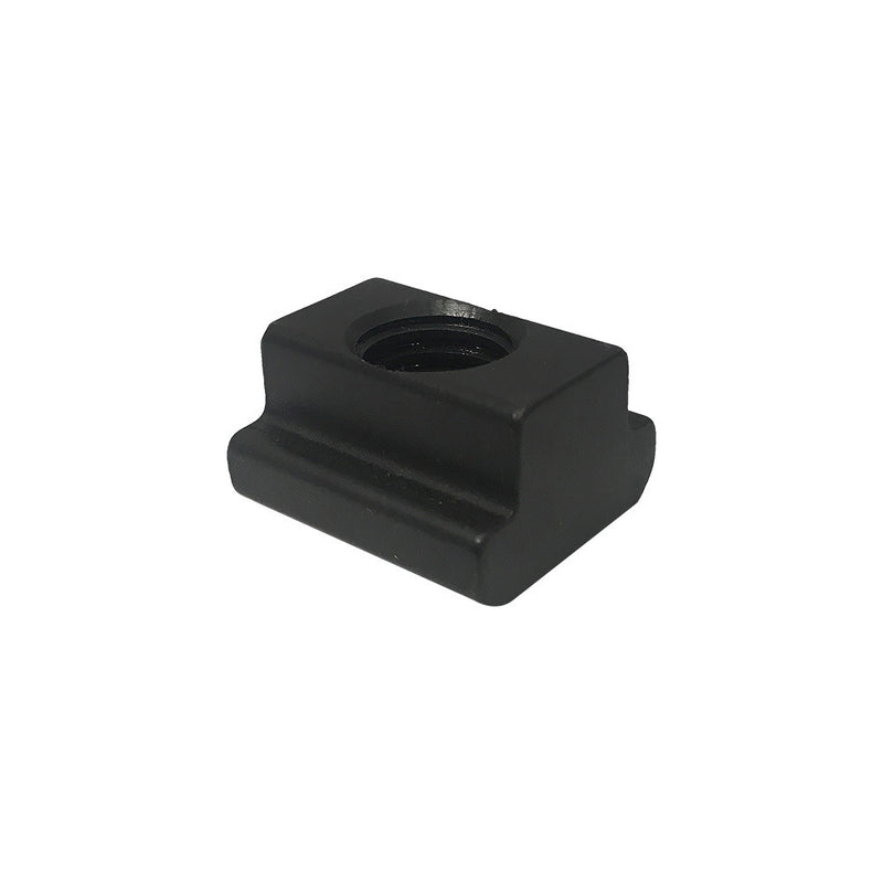 T-Slot Nut Table Slot Tapped Through Black Oxide