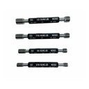 Double End Thread Plug Gauge 10PC End Go & No Go Class Taper Lock Design