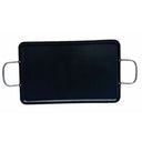 Aluminum Double Burner Non-Stick Griddle 19"x11-1/2", Compatible W/ All Cooktops