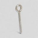 Marine T316 Stainless Steel 3/8" x 3" Lag Eye Bolt Eye Hook Screws Pins Lag Bolt Deck Cabin Hook
