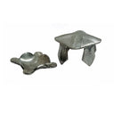 4 Pc 1/4"-5/16" Stainless Steel 316 Wire Rope Net Star Clip Marine Wire Net Clip