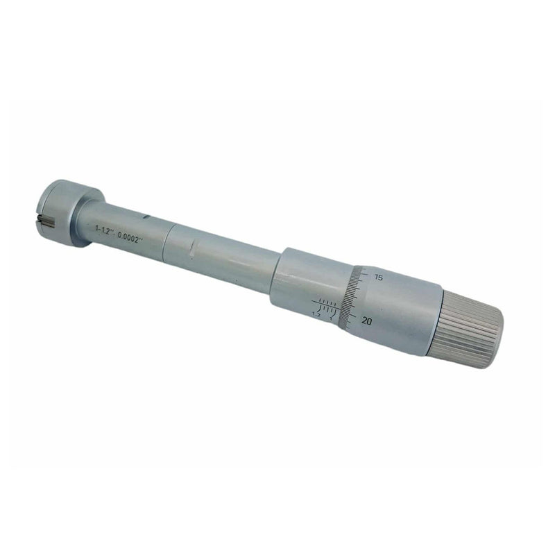 1-1.2" 3 Point Internal Micrometer, Ratchet Stop 0.0002" ,Accurancy ±0.00016&
