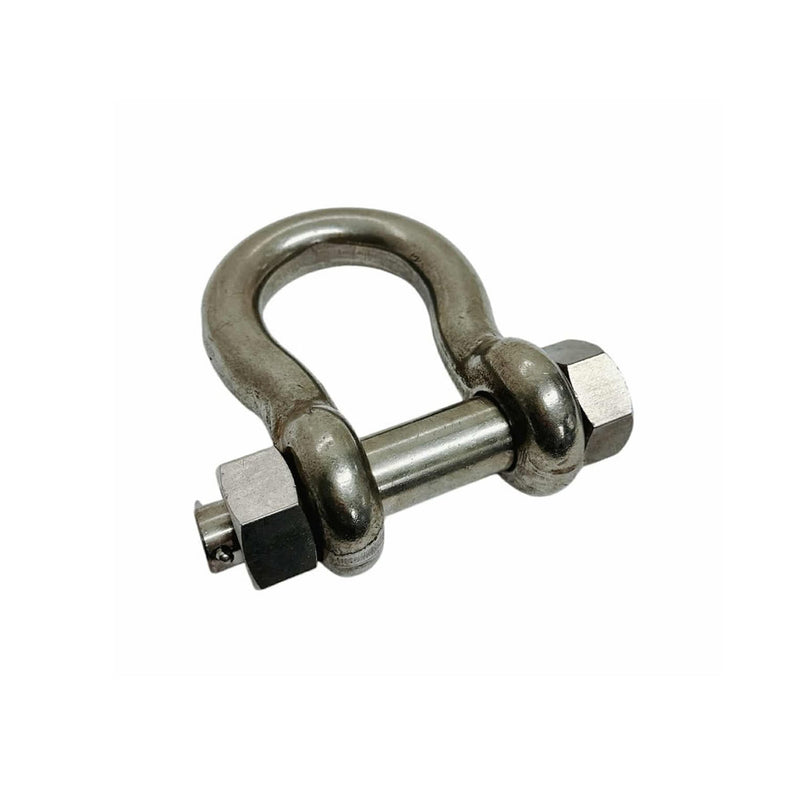 316 Stainless Steel Drop Forged 3/4" Mil-Spec Bolt Pin Anchor Shackle 6000Lb WLL