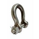 316 Stainless Steel Drop Forged 3/4" Mil-Spec Bolt Pin Anchor Shackle 6000Lb WLL