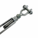 Mil-Spec 3/4" x 6" Jaw & Eye Turnbuckle 5200 Lb WLL Stainless Steel Drop Forged