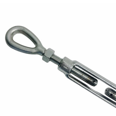 Mil-Spec 3/4" x 6" Jaw & Eye Turnbuckle 5200 Lb WLL Stainless Steel Drop Forged