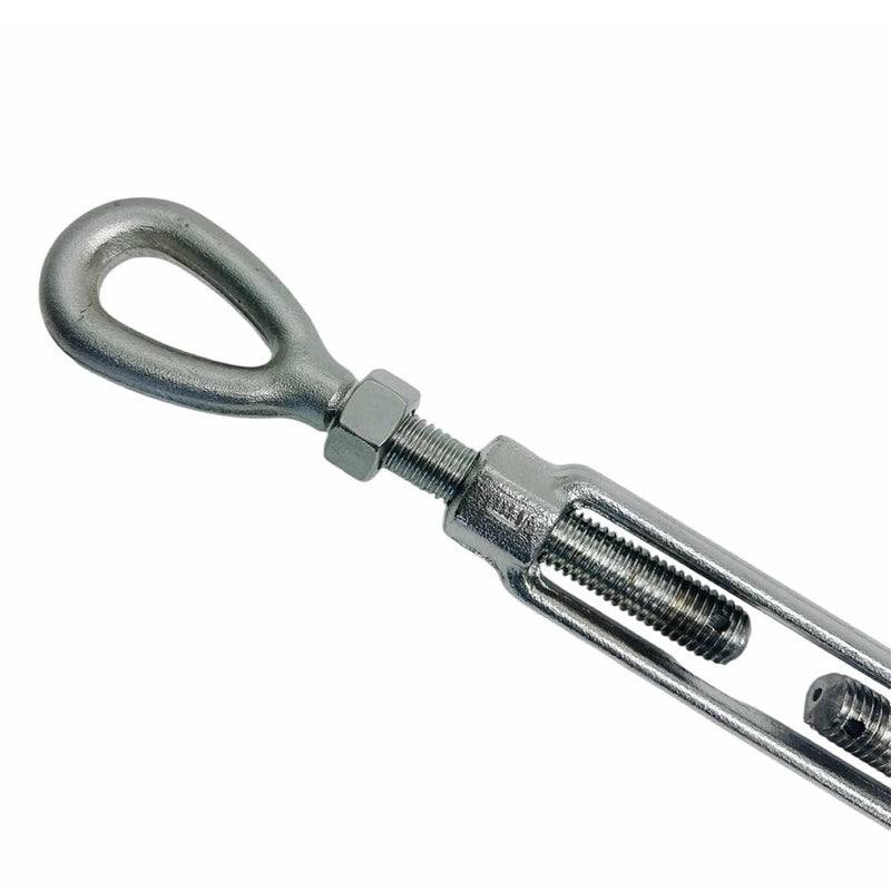 Mil-Spec 3/4" x 6" Jaw & Eye Turnbuckle 5200 Lb WLL Stainless Steel Drop Forged