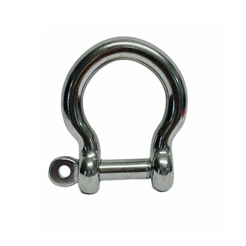 20 Pcs 1/2" Captive Pin Anchor Rigging Bow Shackle Stainless Steel WLL 1,600 Lbs