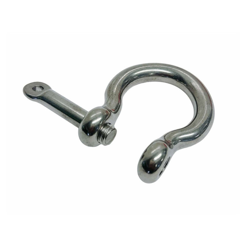 20 Pcs 1/2" Captive Pin Anchor Rigging Bow Shackle Stainless Steel WLL 1,600 Lbs