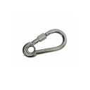 5/16" Marine Stainless Steel 316 Carabiner Spring Snap Hook with Eyelet & Screw