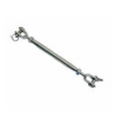 20 Pcs Stainless Steel 1/4" Closed Body Turnbuckle JAW JAW Rigging 300 Lbs Cap