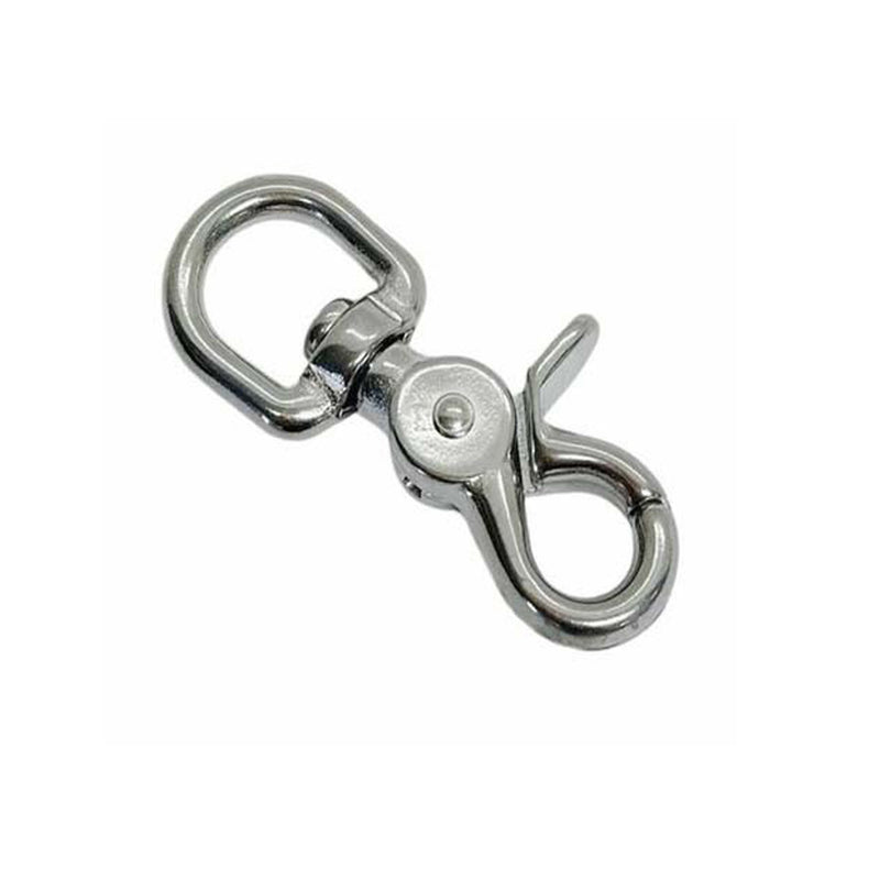 20 PCS 5/8" Swivel Eye 2 3/4" Length Trigger Snap Hook Stainless Steel 316 Leash