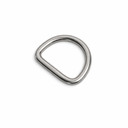 Marine T316 Stainless Steel 3/16" 32mm Height D-Ring 300 Lbs WLL D Ring Welded For Yacht Sailing