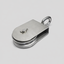 4 Pcs Marine T316 Stainless Steel 3" Sheave Square Block For 1/2" Cable Wire Rope 1,400 Lbs WLL