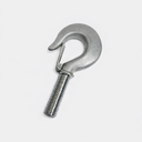 4 Pcs Marine T316 Stainless Steel Drop Forged 5/8" Threaded Shank Hook 1,500 Lb WLL