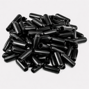 100 Pcs Plastic Push-on End Cap Cover Cable Protector For 3/16" Cable Wire Rope