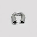 Marine T316 Stainless Steel Heavy Duty Thimble Captive Tube Thimble For 1" Cable Wire Rope