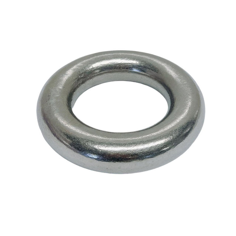 32,800LB WLL Marine Stainless Steel Round Ring Link Connect 1-1/2" Boat Yatch