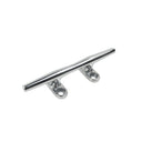 10" Blue Water Open Base Cleat Stainless Steel for Rope Tie on Boat Yacht