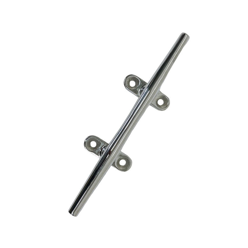 12" Blue Water Open Base Cleat Stainless Steel for Rope Tie on Boat Yacht Kayak