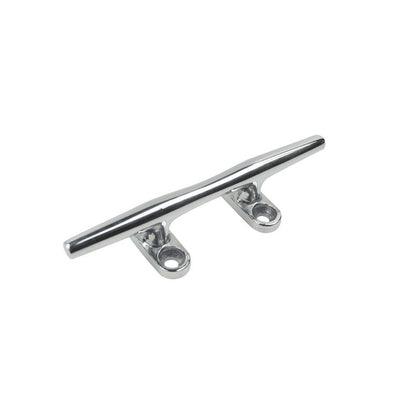 5" Blue Water Open Base Cleat Stainless Steel for Rope Tie on Boat Yacht 4 Pcs