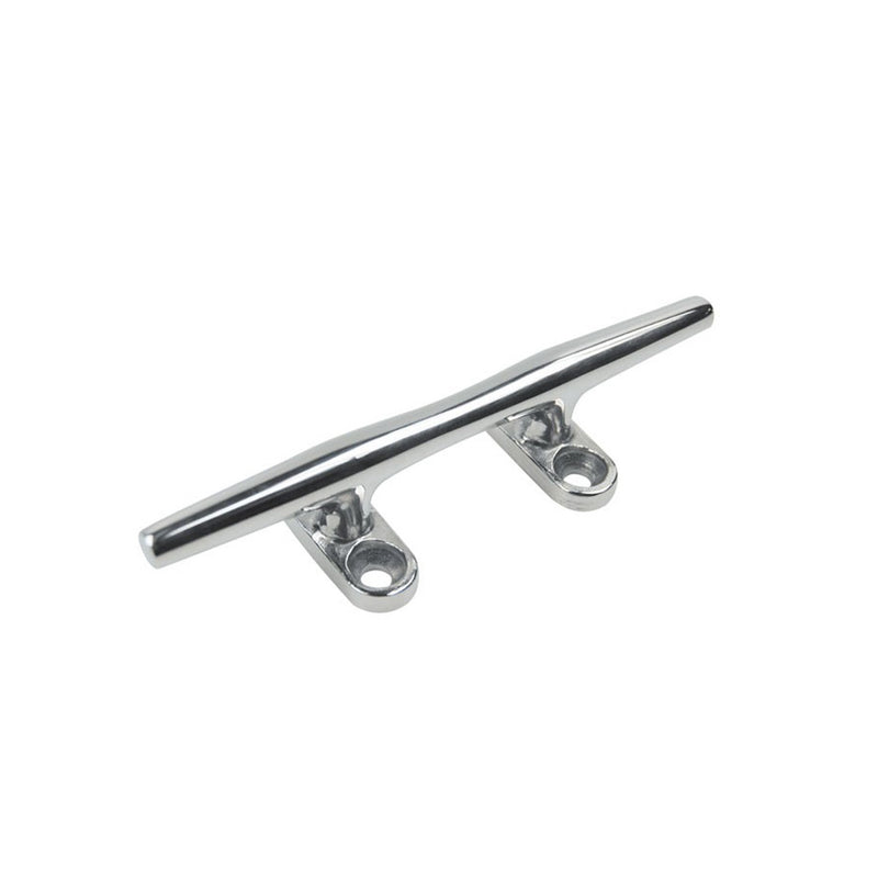 5" Blue Water Open Base Cleat Stainless Steel for Rope Tie on Boat Yacht 4 Pcs